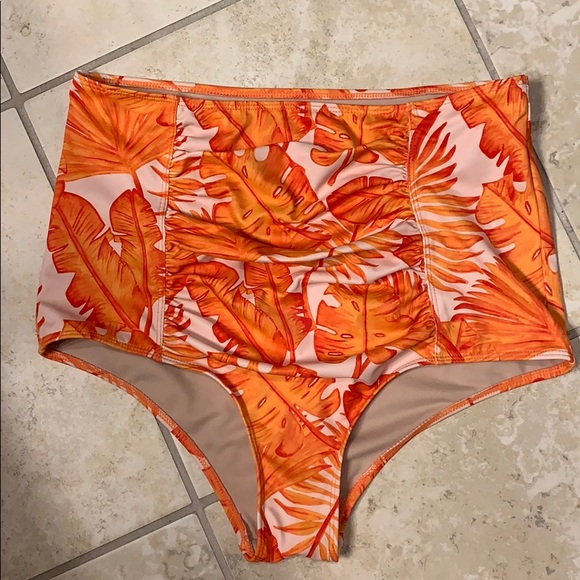 Kortni Jeane Other - Kortni Jeane orange leaf bottoms